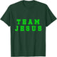 Lime green text Team Jesus Christian Athletic sports faith T-Shirt - T-Shirt | Forest