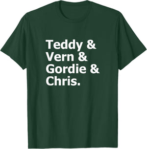 Teddy Vern Gordie Chris T-Shirt - T-Shirt | Forest