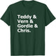 Teddy Vern Gordie Chris T-Shirt - T-Shirt | Forest