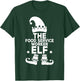 I'm The Food Service Worker Elf Holiday Matching Christmas T-Shirt - T-Shirt | Forest