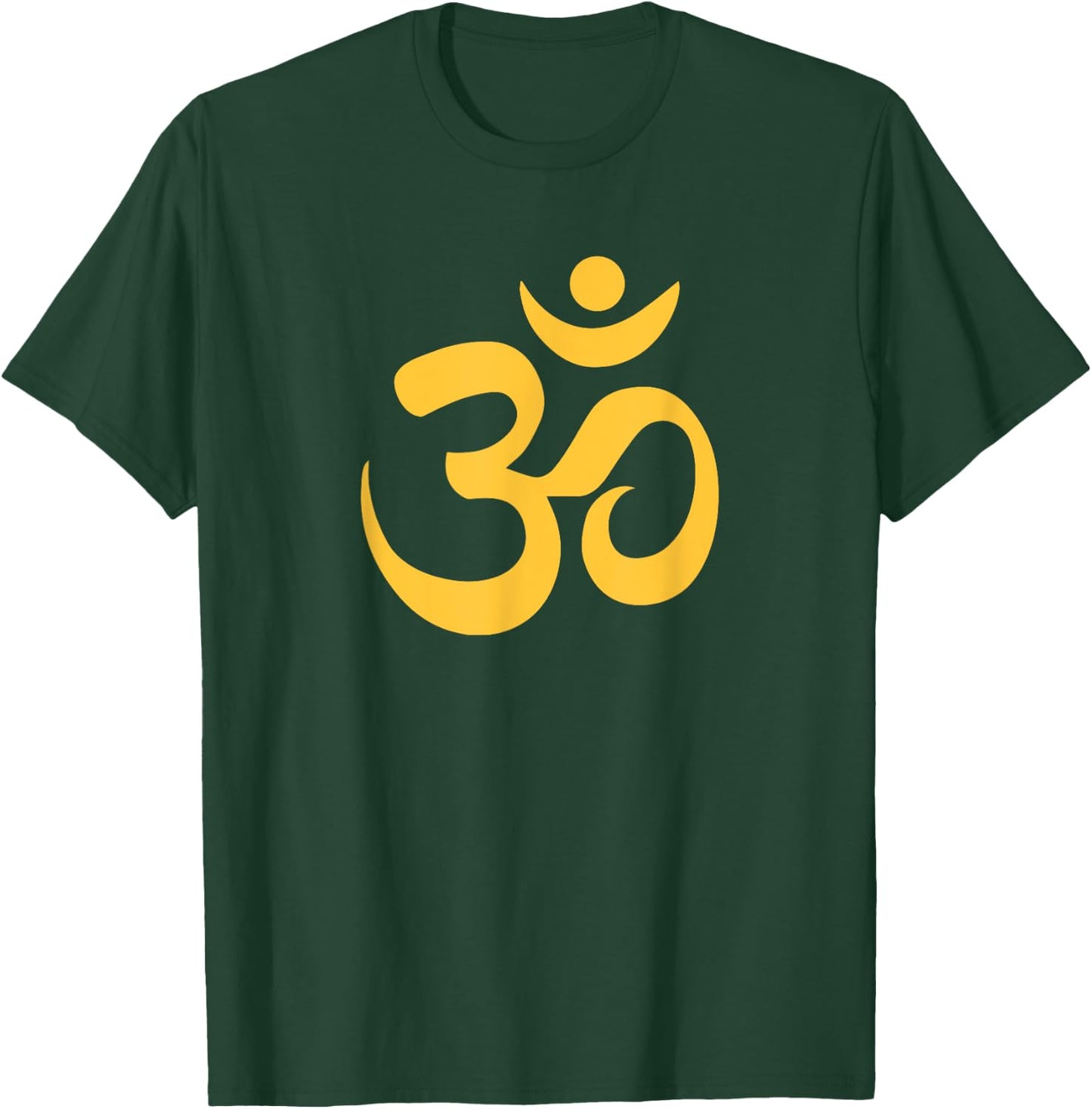 Om Omkara Aum Symbol Ancient Spiritual Yoga Zen Meditation T-Shirt - T-Shirt | Forest