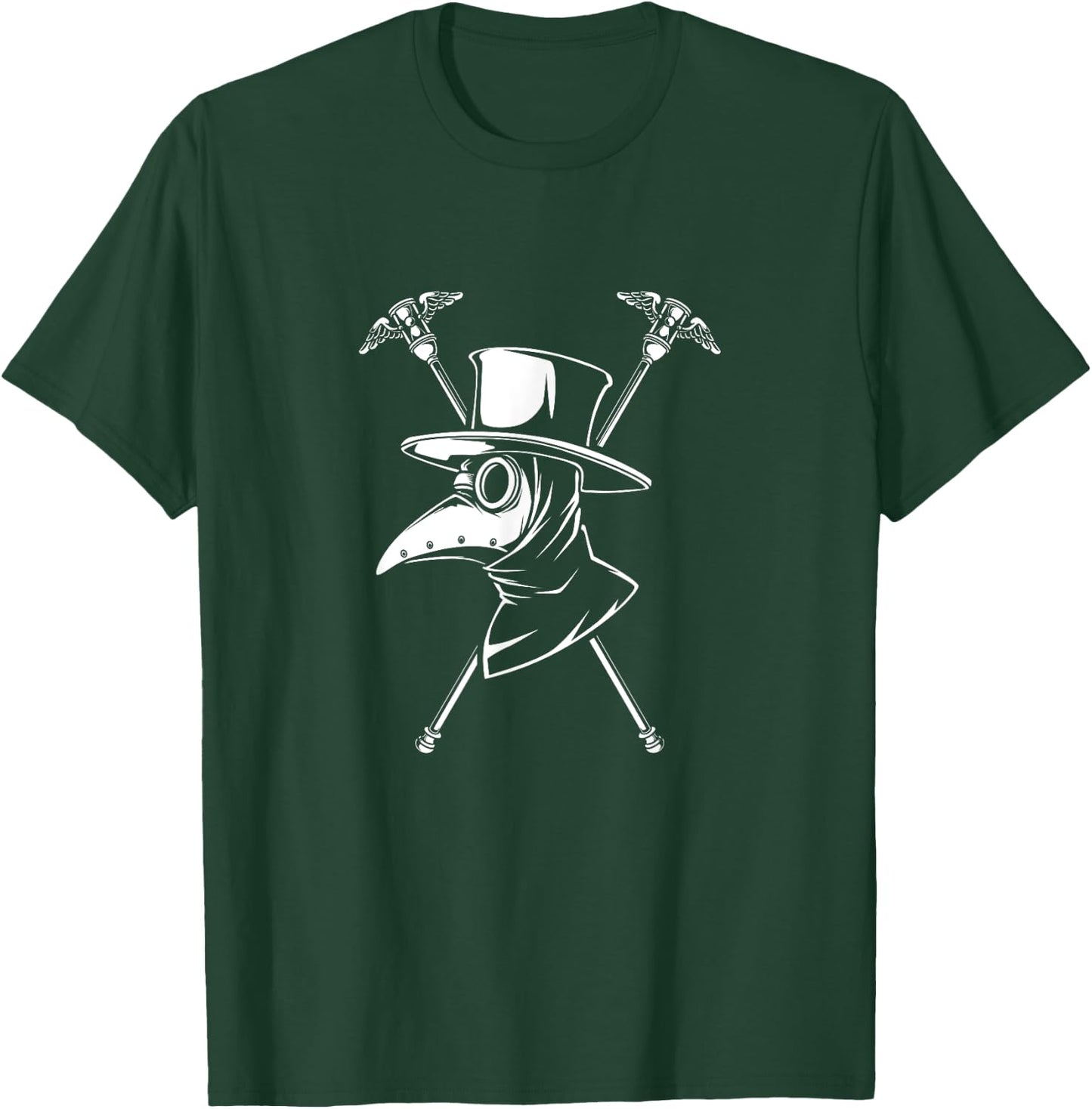 Plague doctor staffs T-Shirt - T-Shirt | Forest