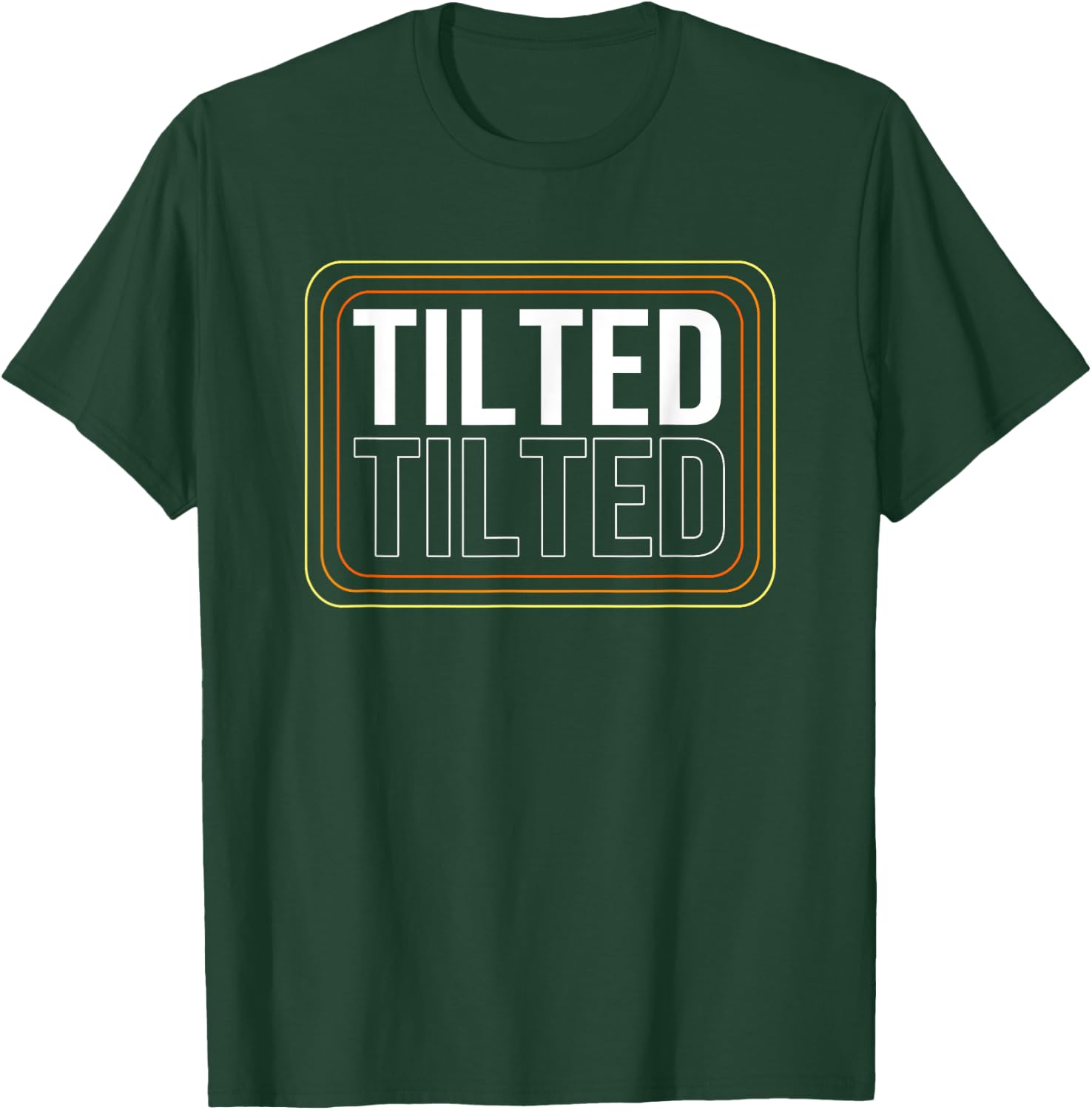 Arcade Game Pinball Tilted T-Shirt - T-Shirt | Forest
