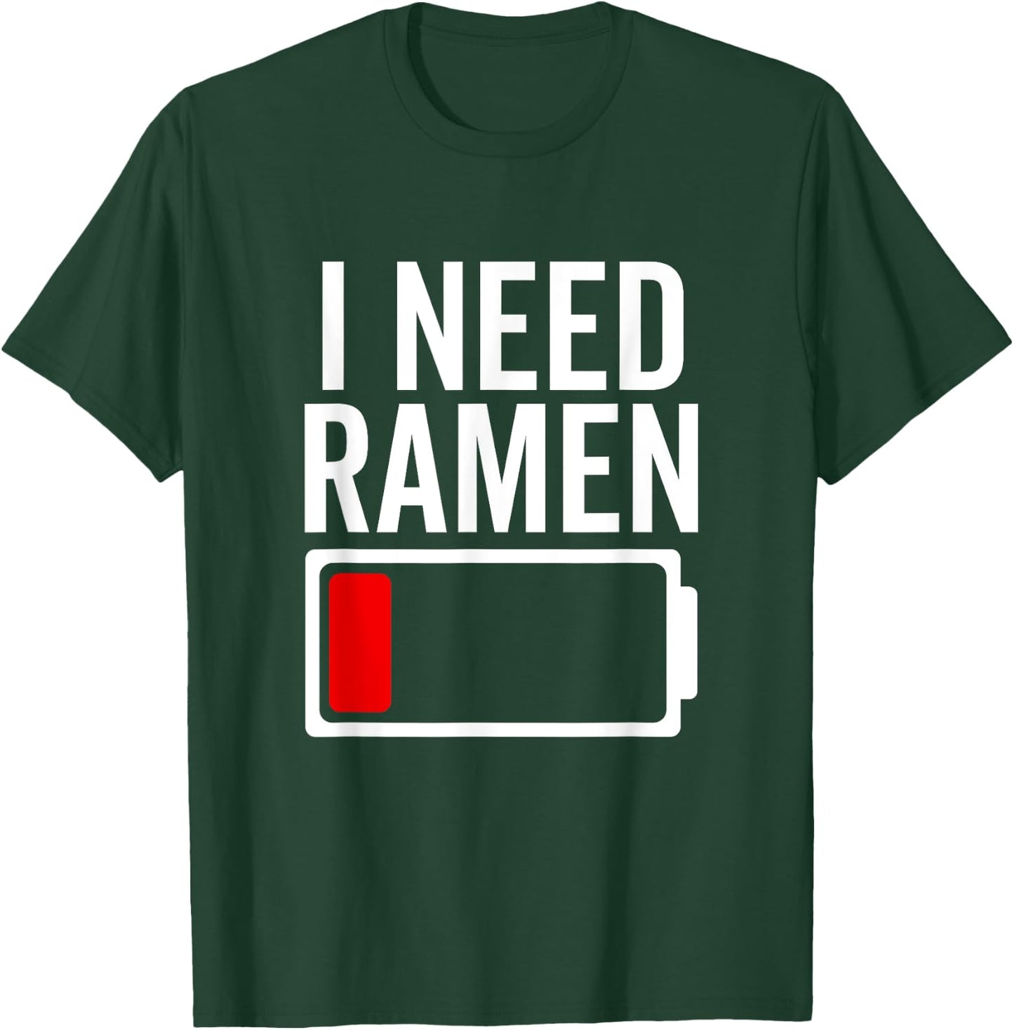 I Need Ramen Funny Noodle Love Food Japan Japanese Anime T-Shirt - T-Shirt | Forest