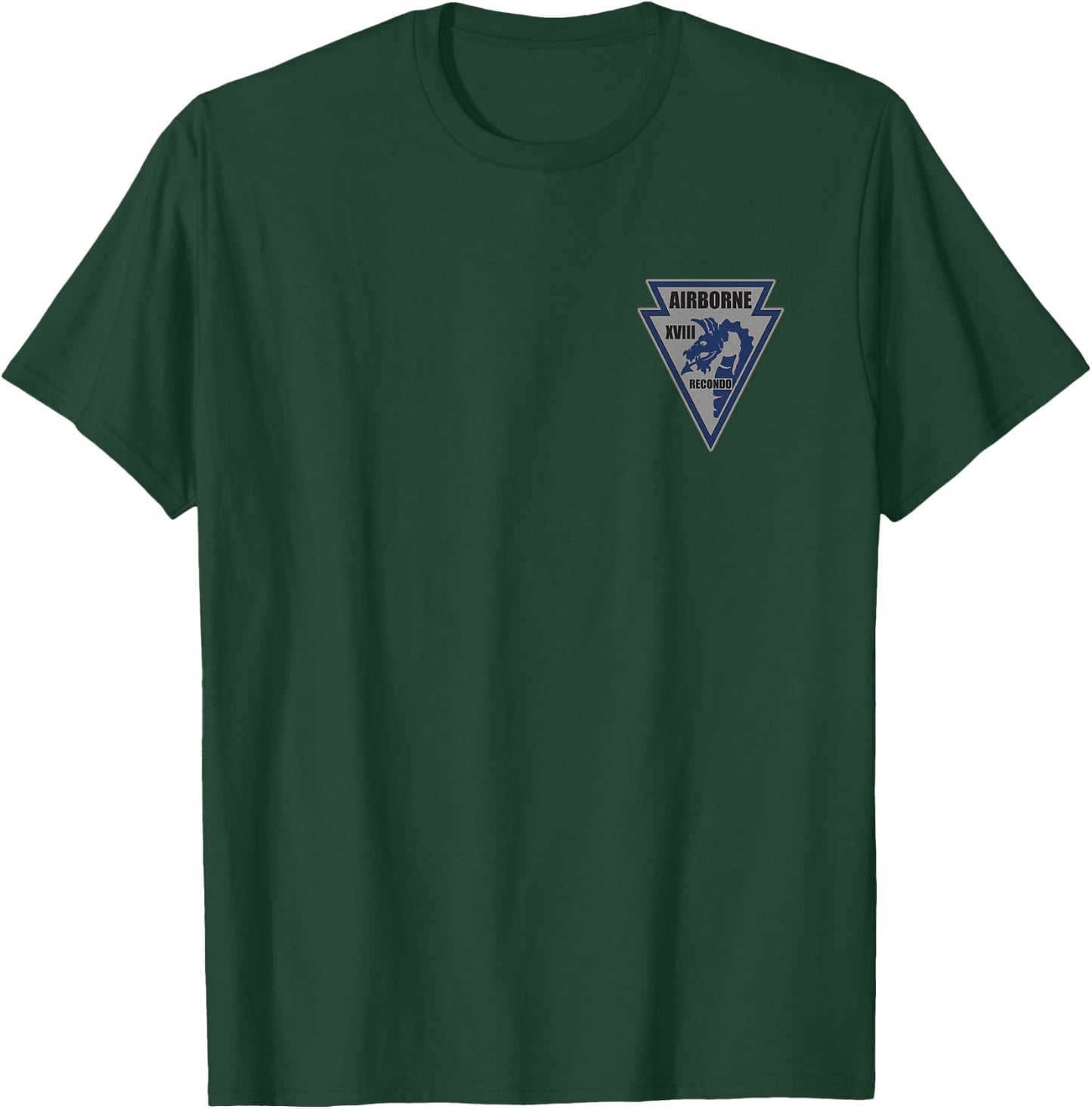 XVIII Airborne Corps Recondo Army Recon Commando Training T-Shirt - T-Shirt | Forest