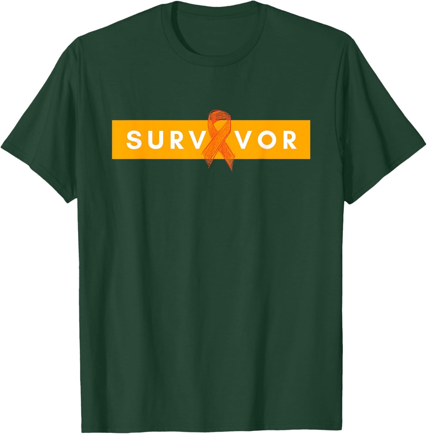 Survivor Cancer Free Products Leukemia Survivor Warrior T-Shirt - T-Shirt | Forest