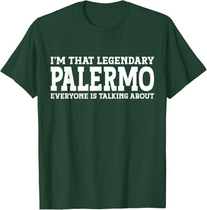 Palermo Surname Funny Team Family Last Name Palermo T-Shirt - T-Shirt | Forest