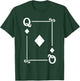 Playing Cards Costume - Queen Diamonds Card - Queen Card T-Shirt - T-Shirt | Forest