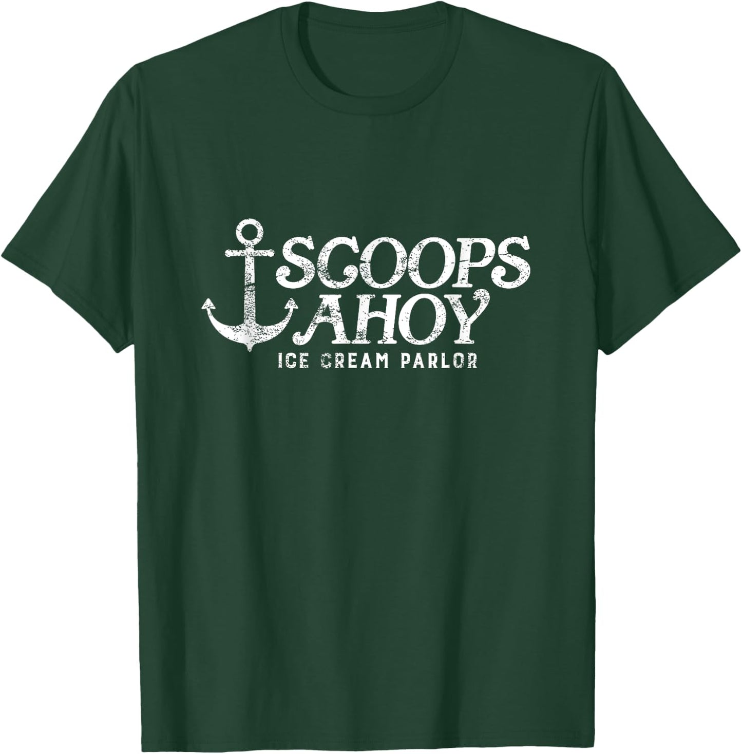 Scoops Ahoy Ice Cream Parlor Men Women Kids T-Shirt - T-Shirt | Forest