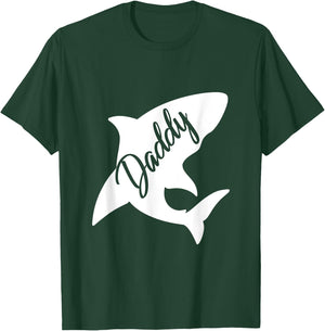 Daddy Shark Matching Family Shirts Shark T-Shirt - T-Shirt | Forest