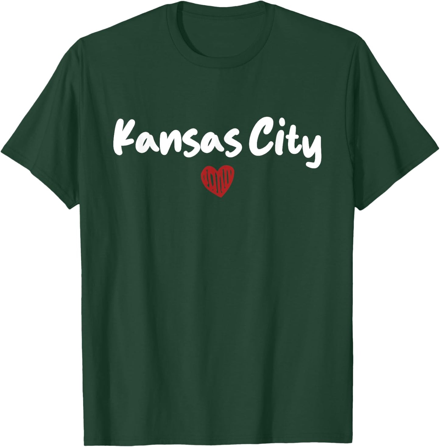 Kansas City - I Love Kansas City - Classic T-Shirt - T-Shirt | Forest