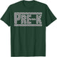 Checkered Pre-k Back to School Boy Girls Kids Teacher T-Shirt - T-Shirt | Forest