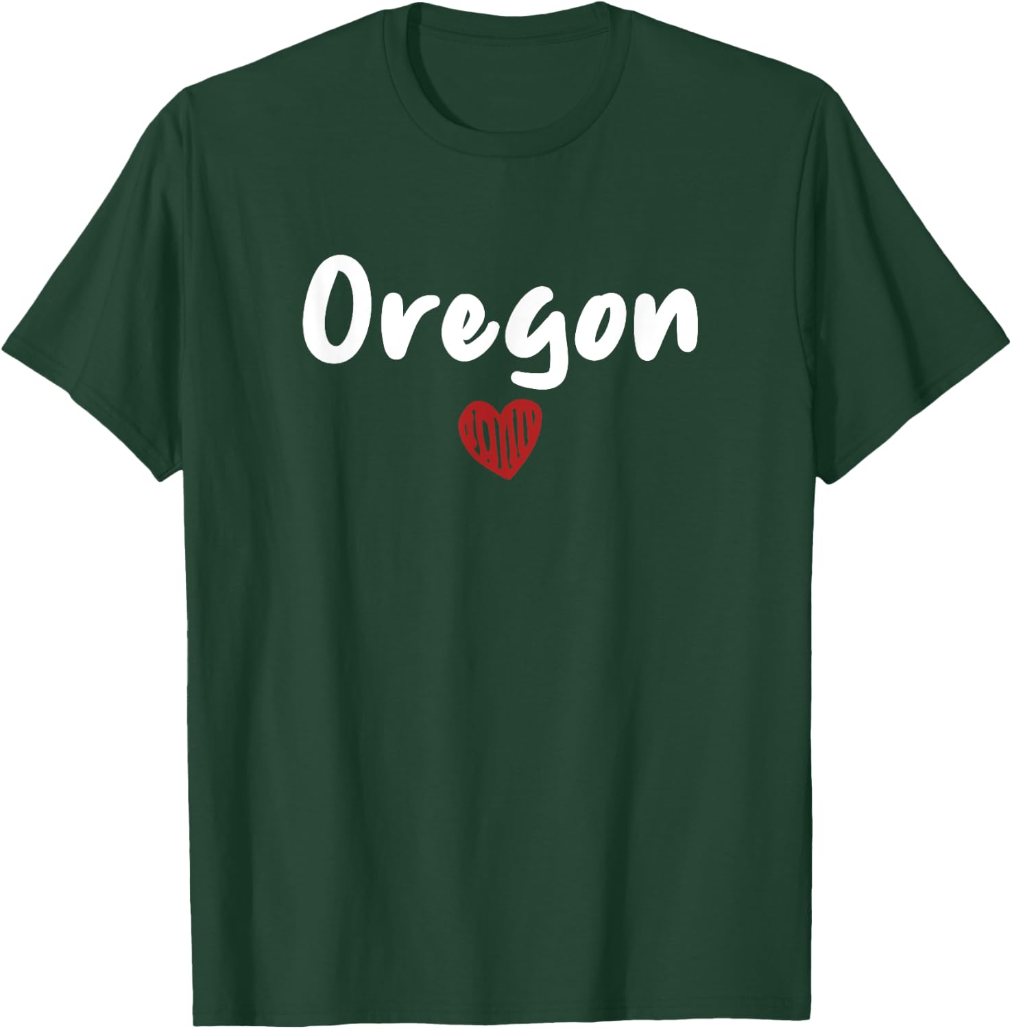 Oregon - I Love Oregon - Classic T-Shirt - T-Shirt | Forest