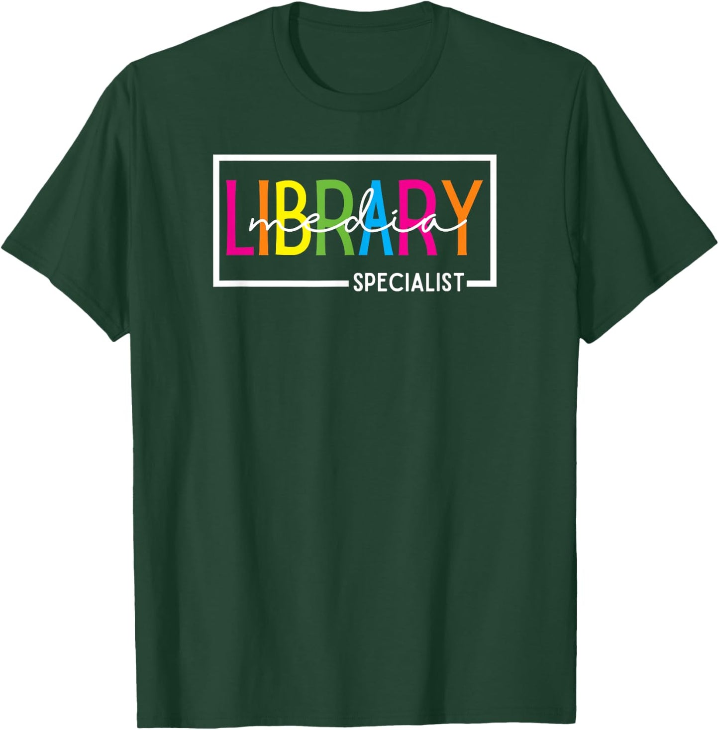 School Library Media Specialist T-Shirt - T-Shirt | Forest