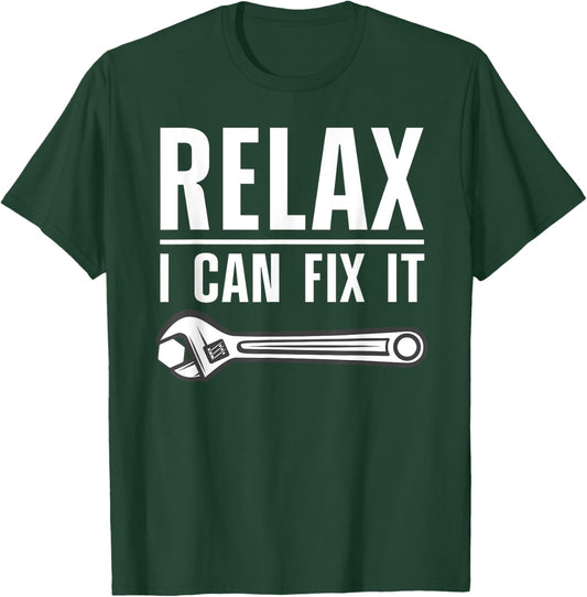 Funny Handyman Design Women Handyman Repair Tools T-Shirt - T-Shirt | Forest