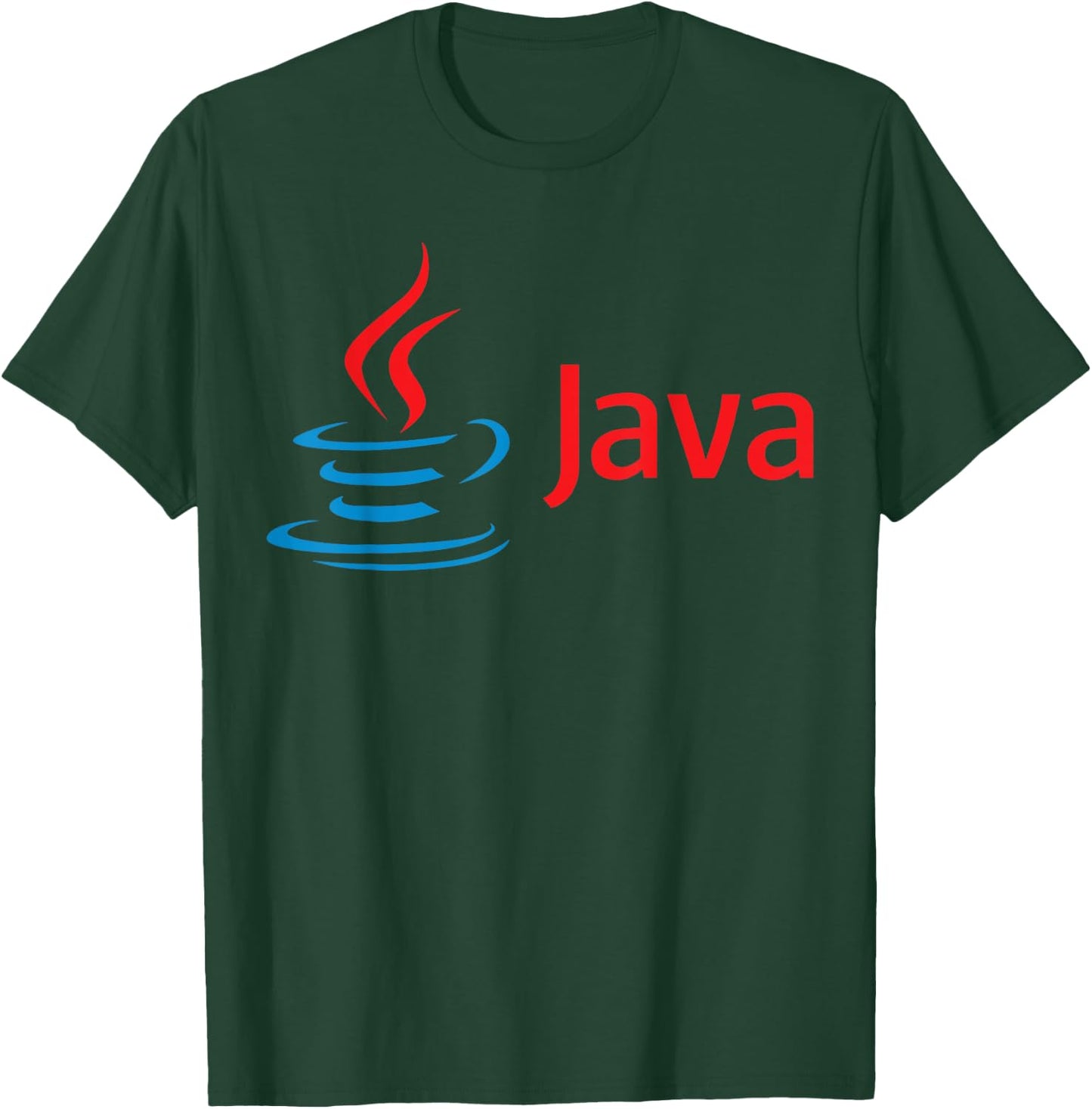 Nerdy Java Computer Programmer Program Math Teacher Geek Women Girls Kids T-Shirt - T-Shirt | Forest