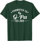 Promoted To G-Pa EST. 2025 Funny Soon To Be G-Pa T-Shirt - T-Shirt | Forest