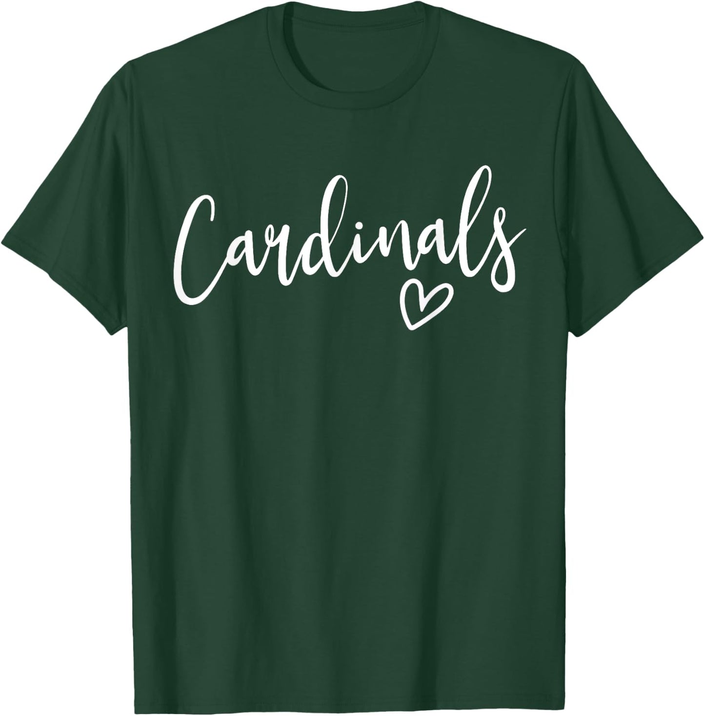 Cardinals School Cardinals Sports Team Women's Cardinals T-Shirt - T-Shirt | Forest