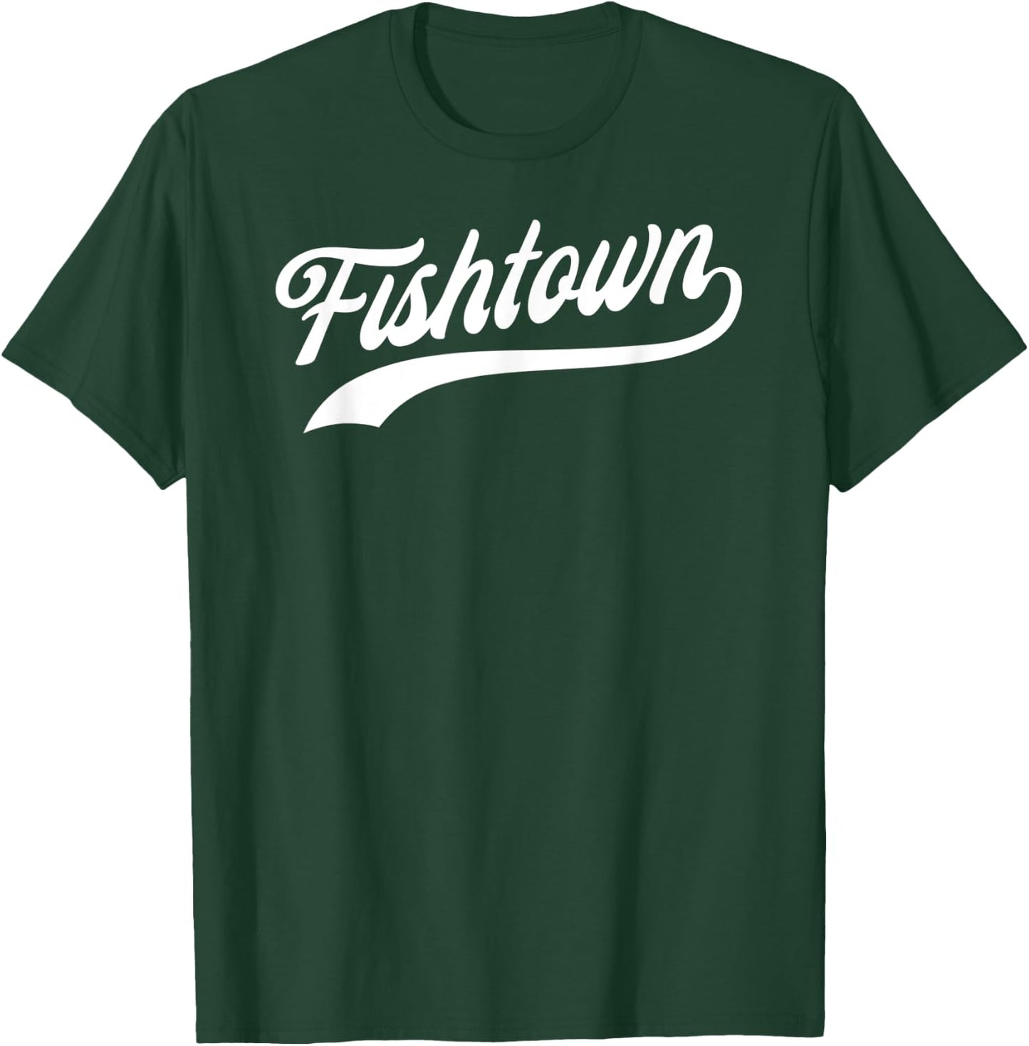 FISHTOWN Philadelphia PA Classic Baseball Design T-Shirt - T-Shirt | Forest
