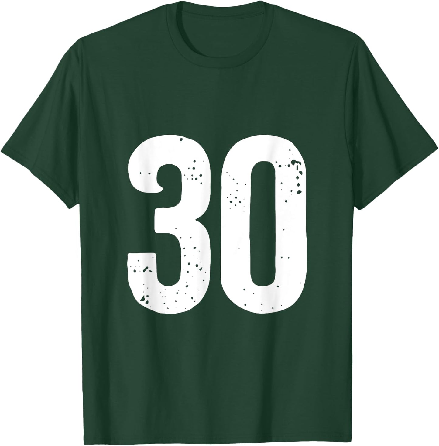 Number 30 T-Shirt - T-Shirt | Forest