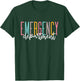 Emergency Department Emergency Room Healthcare Nursing T-Shirt - T-Shirt | Forest