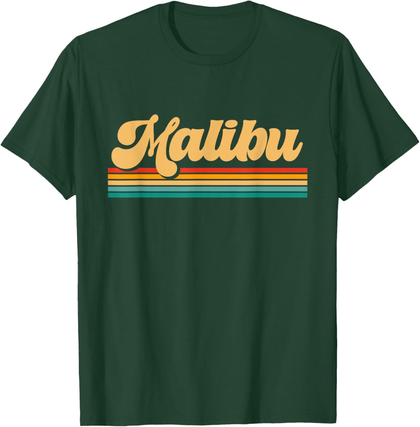 Malibu California T-Shirt - T-Shirt | Forest