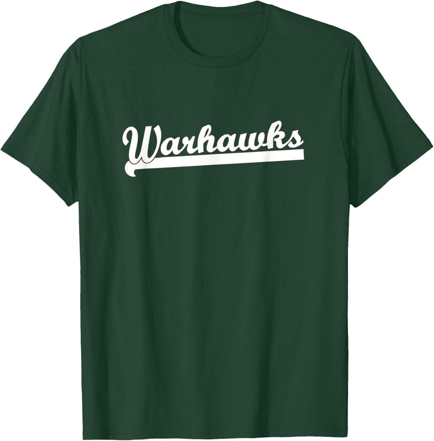 WARHAWKS Baseball Football Softball Basketball T-Ball Team T-Shirt - T-Shirt | Forest