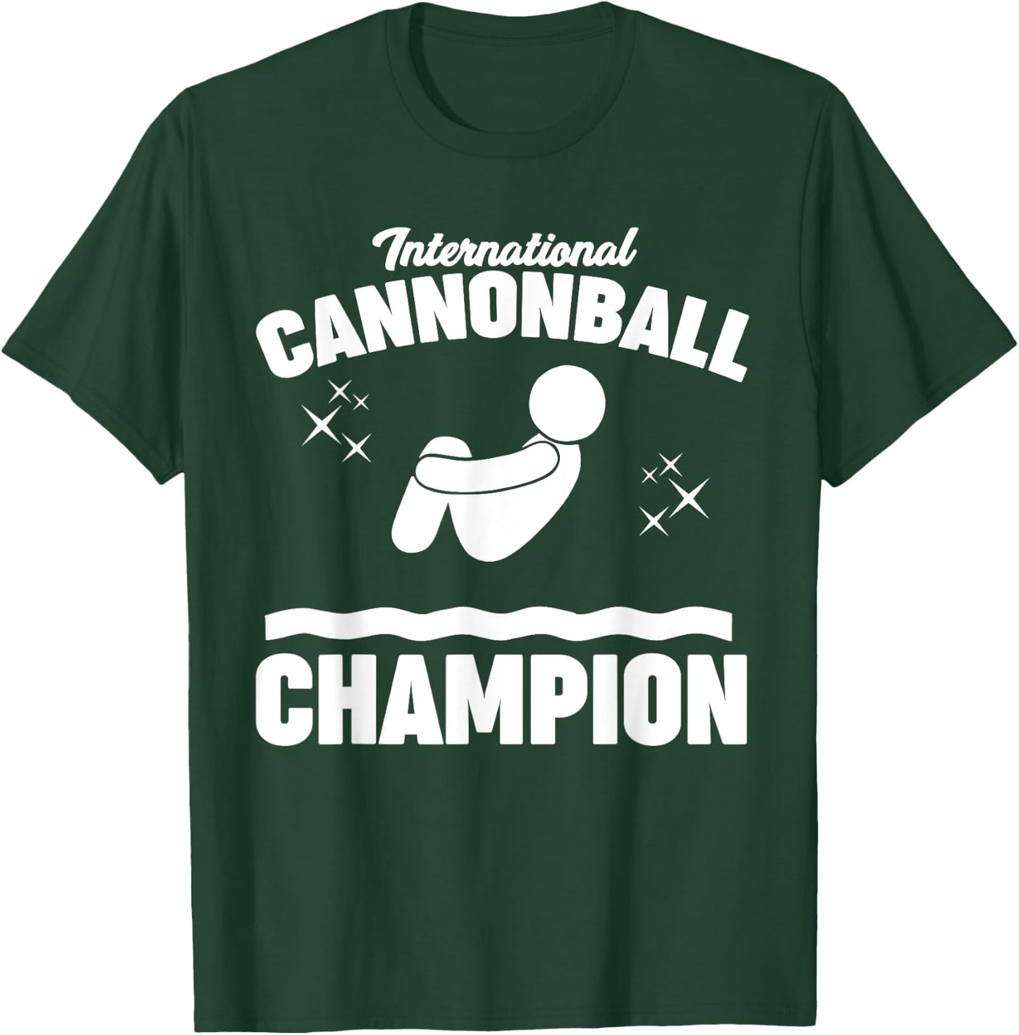 International Cannonball Champion T-Shirt - T-Shirt | Forest