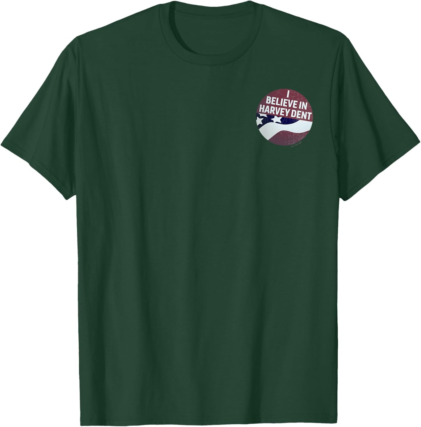 The Dark Knight Distressed I Believe In Harvey Dent Pocket T-Shirt - T-Shirt | Forest