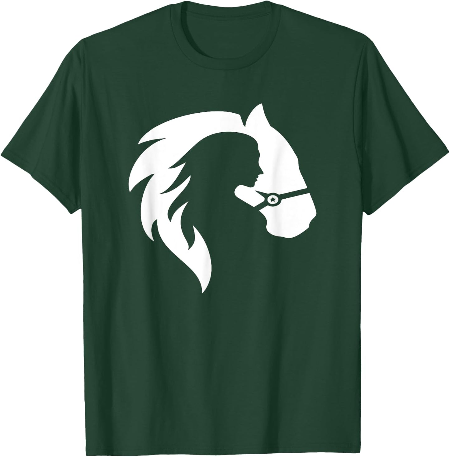 Girls in a Mission Horse Girl T-Shirt - T-Shirt | Forest