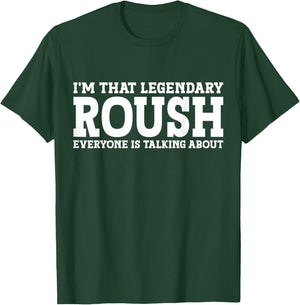Roush Surname Funny Team Family Last Name Roush T-Shirt - T-Shirt | Forest