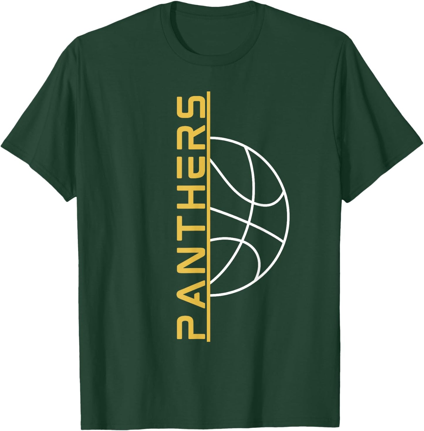 Panthers Basketball T-Shirt - T-Shirt | Forest