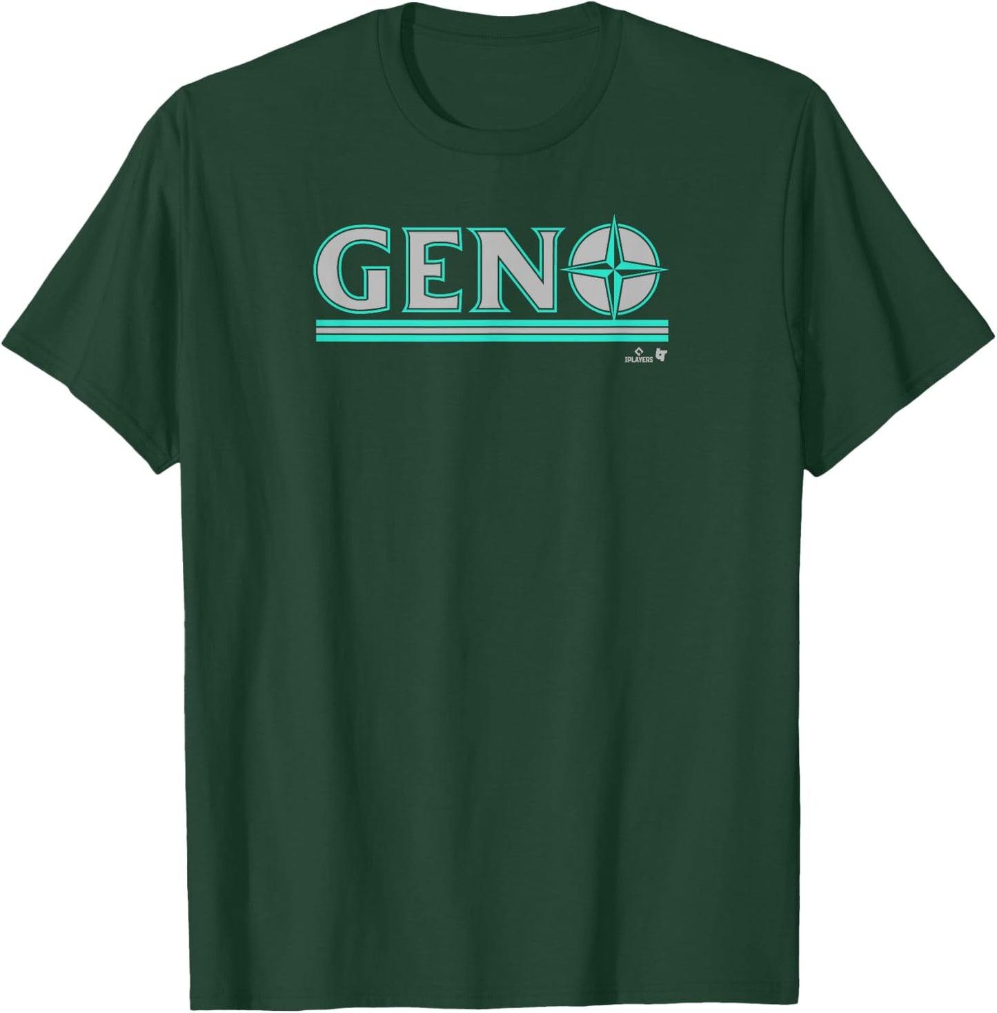 Eugenio Suarez: Seattle Text - Seattle Baseball T-Shirt - T-Shirt | Forest