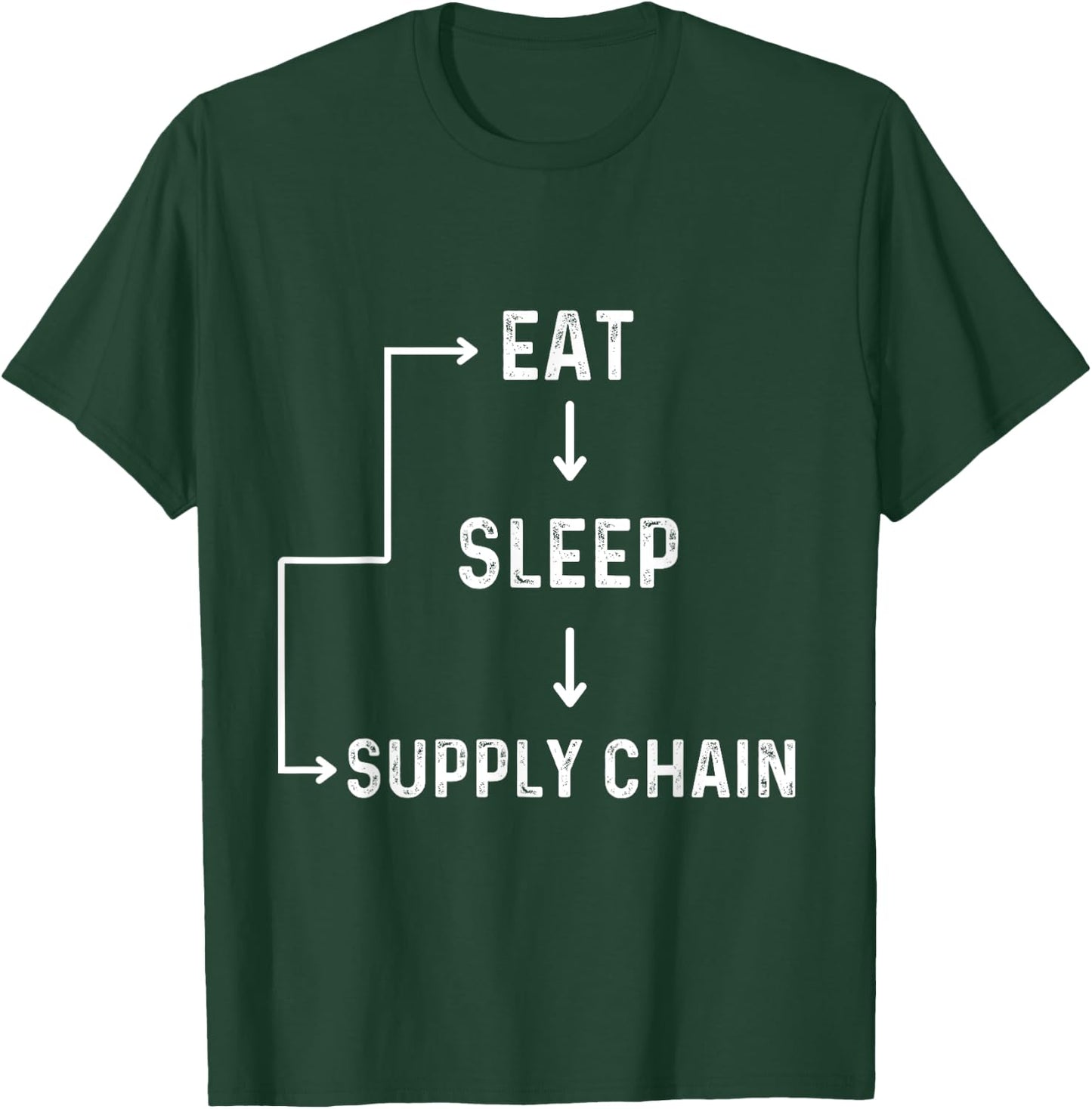 Supply chain manager engineering supply chain director funny T-Shirt - T-Shirt | Forest