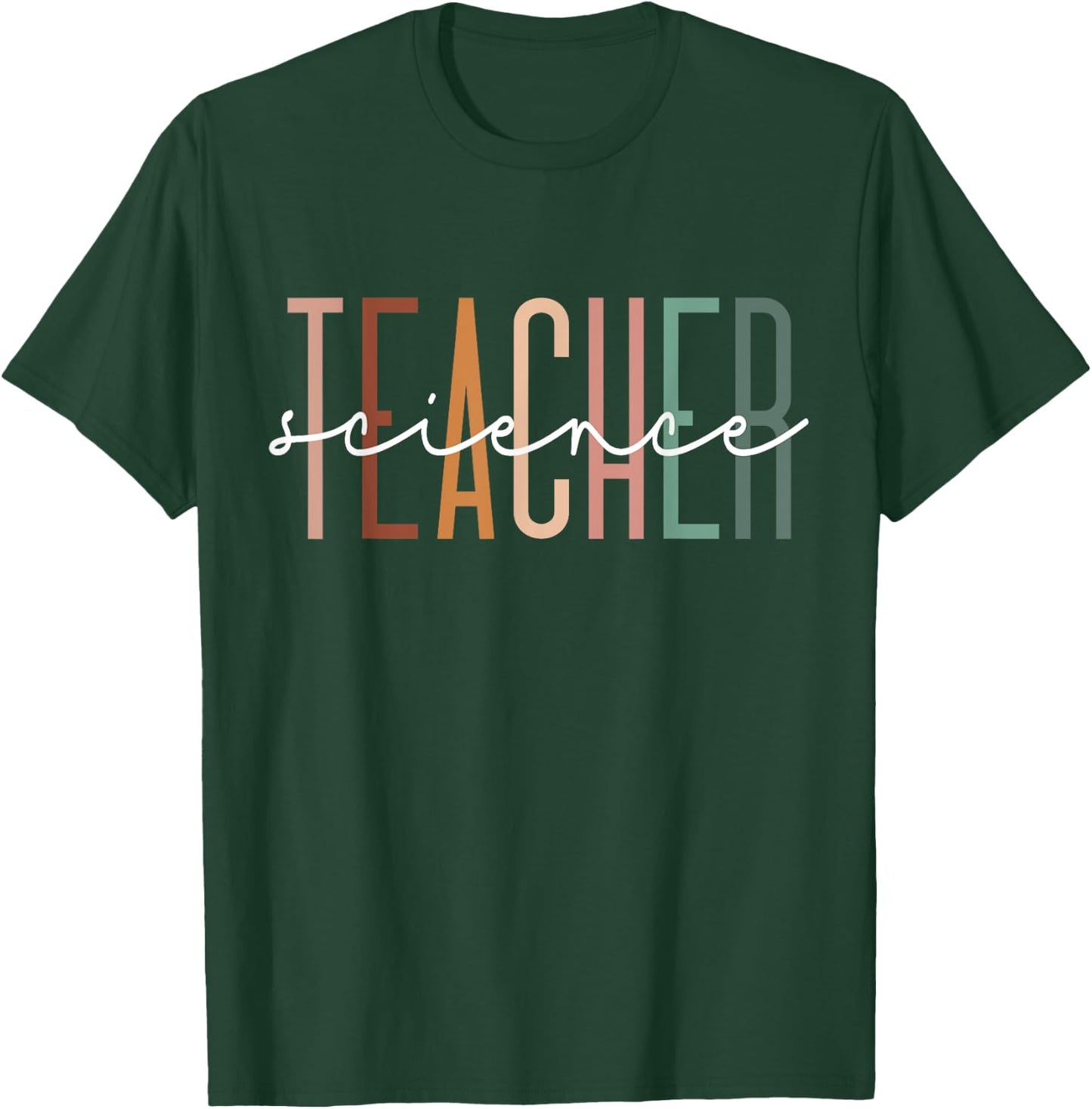 Science Teacher Chemist Physicist School Worker Appreciation Women T-Shirt - T-Shirt | Forest