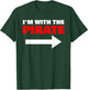 I'm With The Pirate Fun Matching Halloween Couple Costume T-Shirt - T-Shirt | Forest