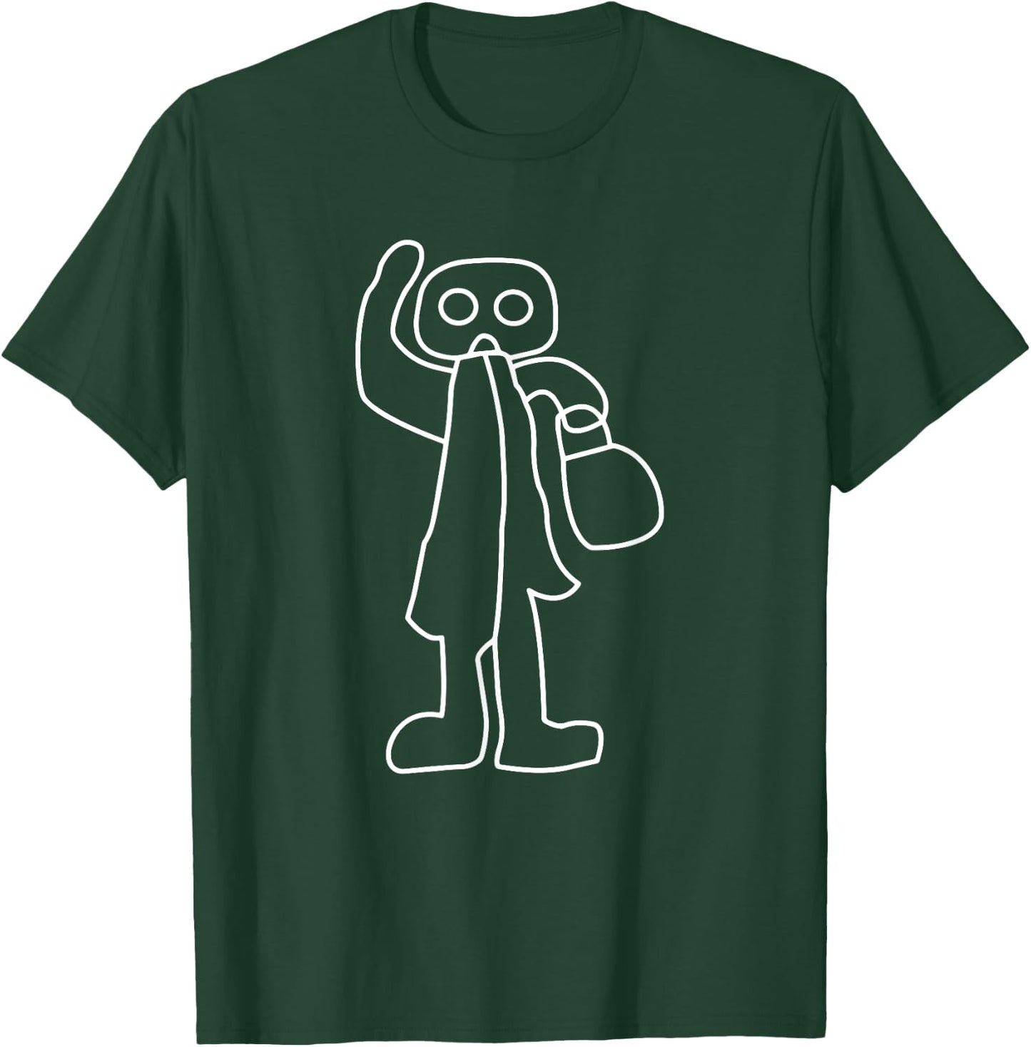 Nazca Lines - Retro Peruvian Geoglyphs - Humanoid T-Shirt - T-Shirt | Forest