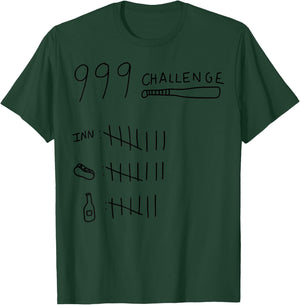 999 Challenge 9 Beers 9 Innings 9 Hotdogs T-Shirt - T-Shirt | Forest