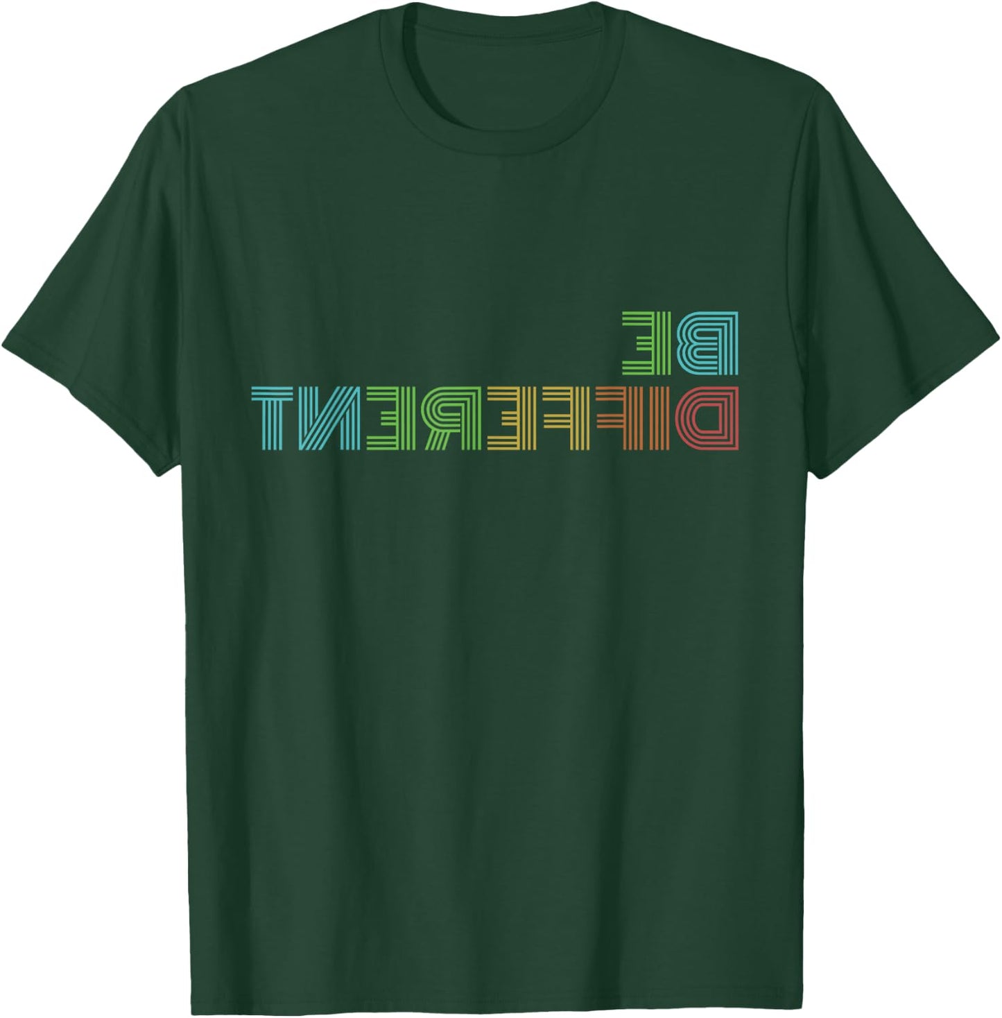 Be Different I'm Not For Everyone Funny Introvert Backwards T-Shirt - T-Shirt | Forest