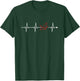 Origami Heartbeat Paper Crane Folding Owl Master Origami T-Shirt - T-Shirt | Forest