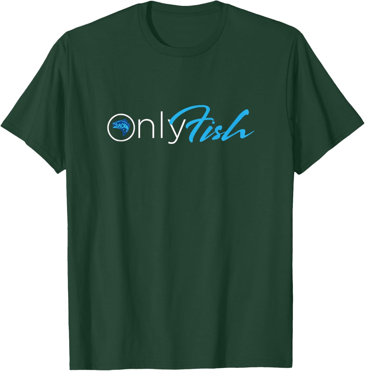 Onlyfish fishing , bass fish T-Shirt - T-Shirt | Forest