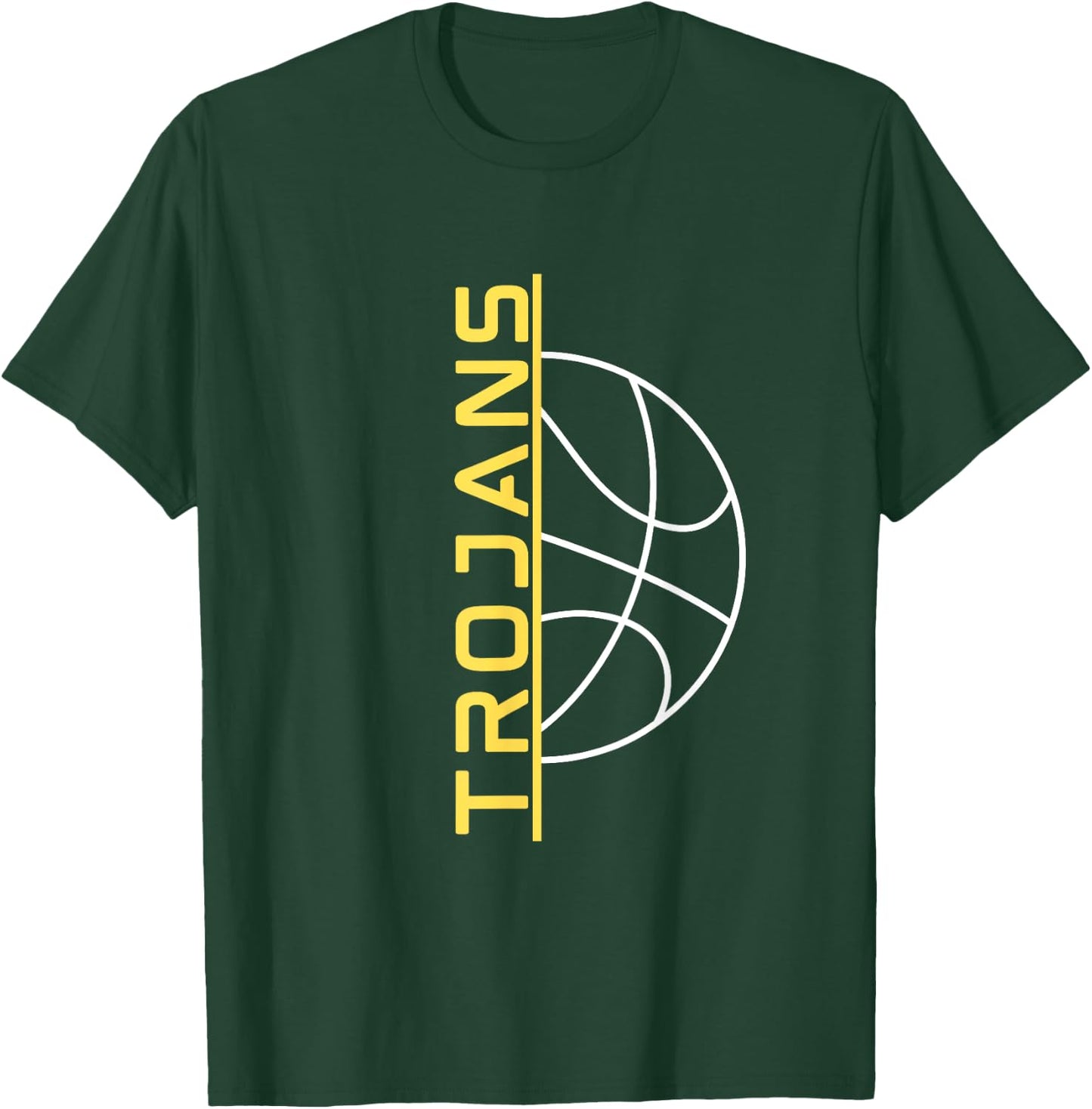 Trojans Basketball T-Shirt - T-Shirt | Forest