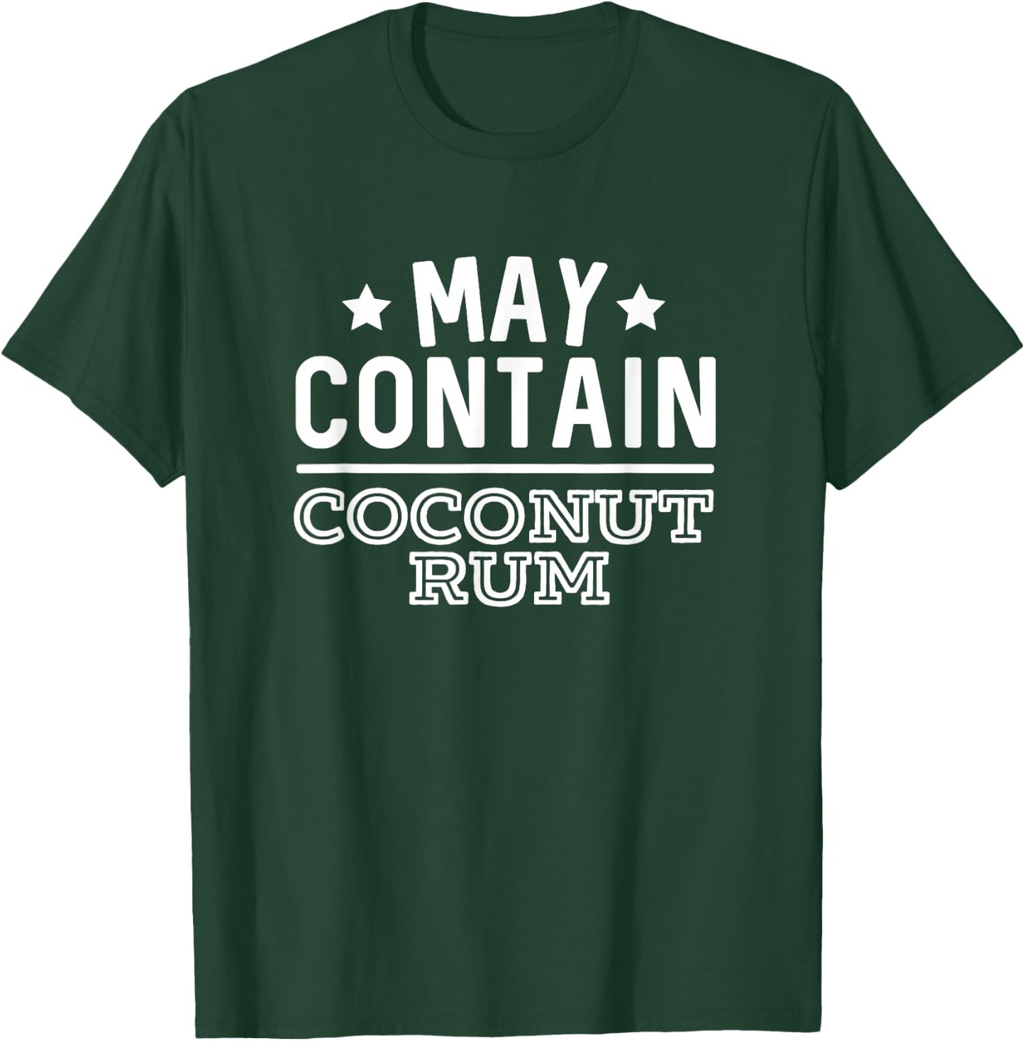 Hop Seltzer Swag 2 -Adults Black Small May Contain Coconut Rum Funny Drinking T-Shirt - T-Shirt | Forest
