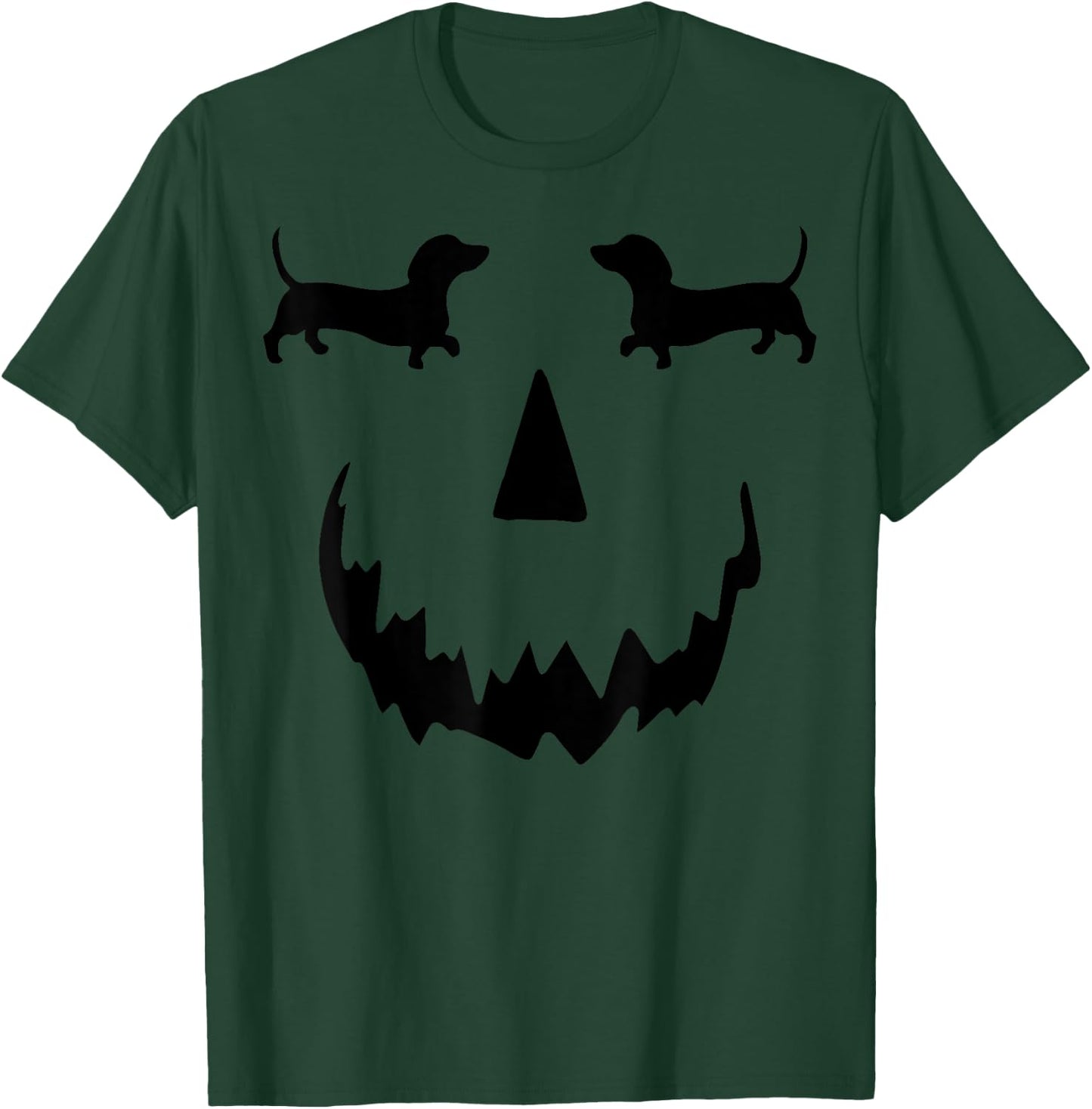 pumpkin Dachshund halloween T-Shirt - T-Shirt | Forest
