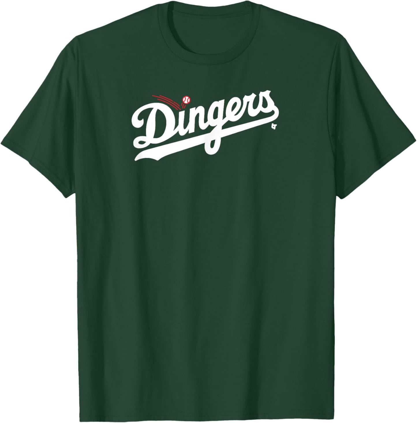 Dingers - Los Angeles Baseball T-Shirt - T-Shirt | Forest