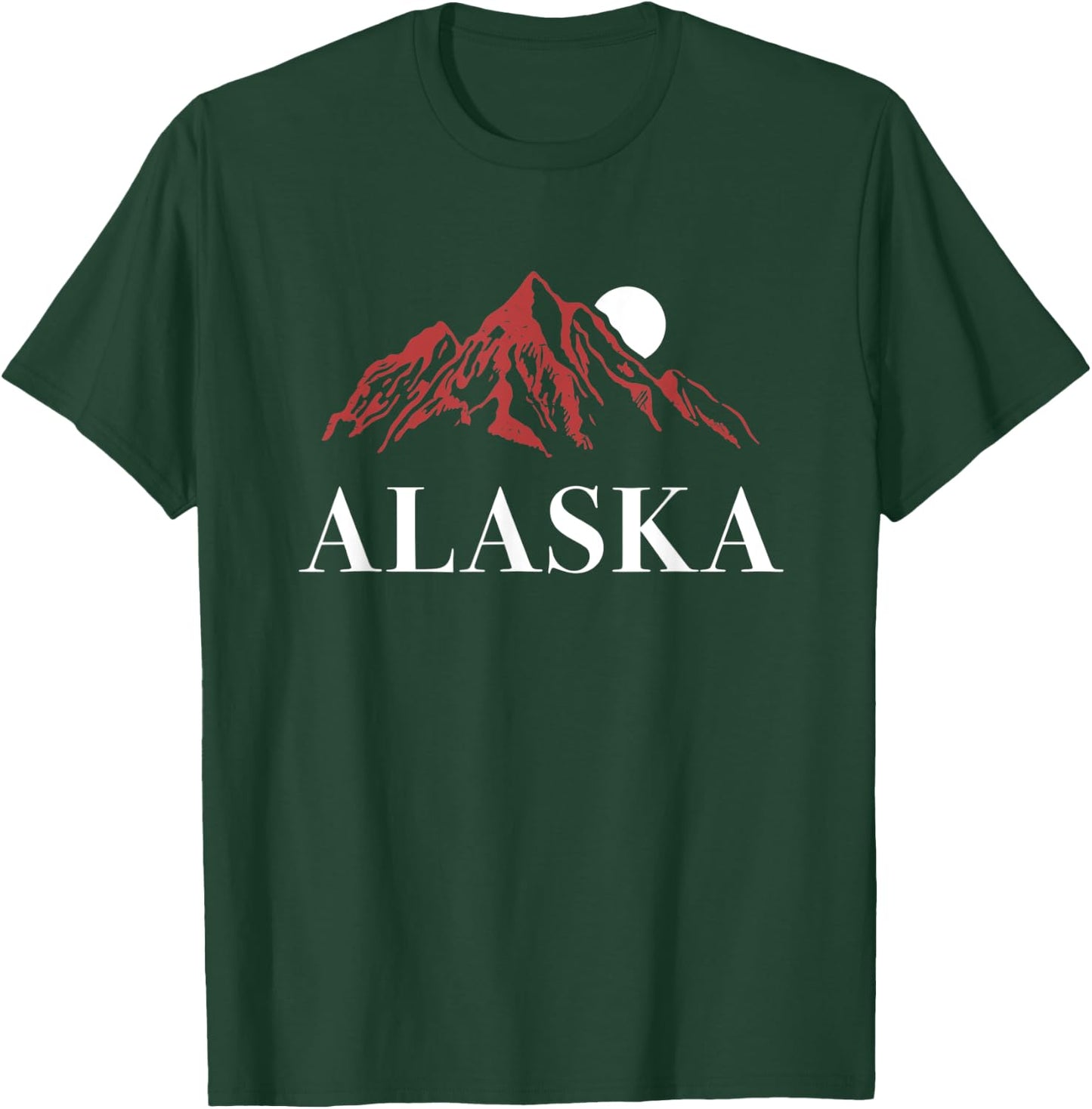 Alaska Large Mountain T-Shirt - T-Shirt | Forest