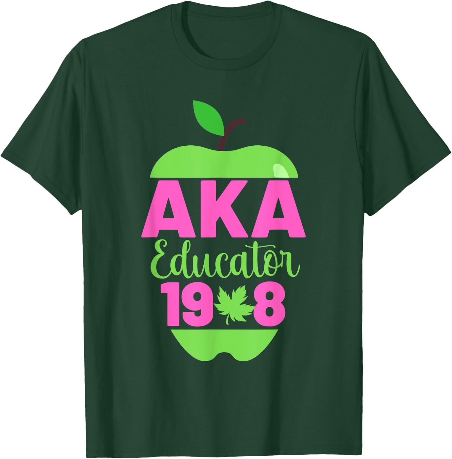 Cute Pretty Educators and Teacher Funny Aka Educator Student T-Shirt - T-Shirt | Forest