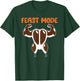 Feast Mode Muscle Turkey Workout Fitness Thanksgiving Funny T-Shirt - T-Shirt | Forest