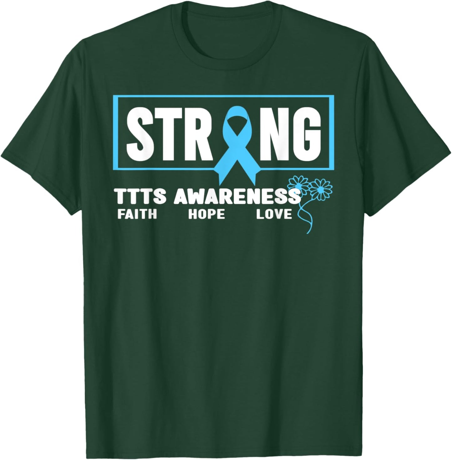 TTTS Strong - Twin To Twin Transfusion Syndrome Awareness T-Shirt - T-Shirt | Forest