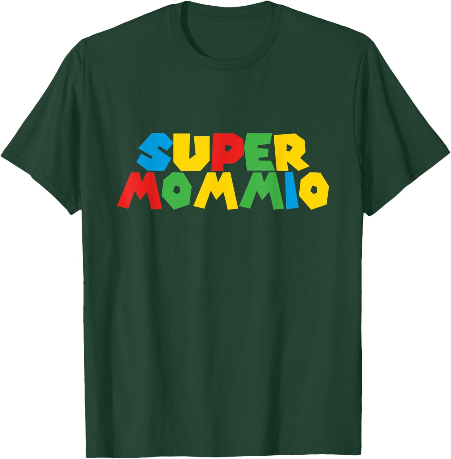 Super Gamer Mommio Women day for Mothers From Husband & Kids T-Shirt - T-Shirt | Forest